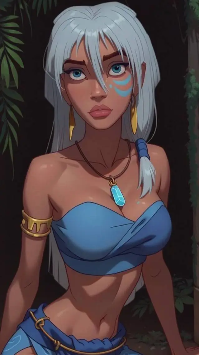 ai character: Kida background