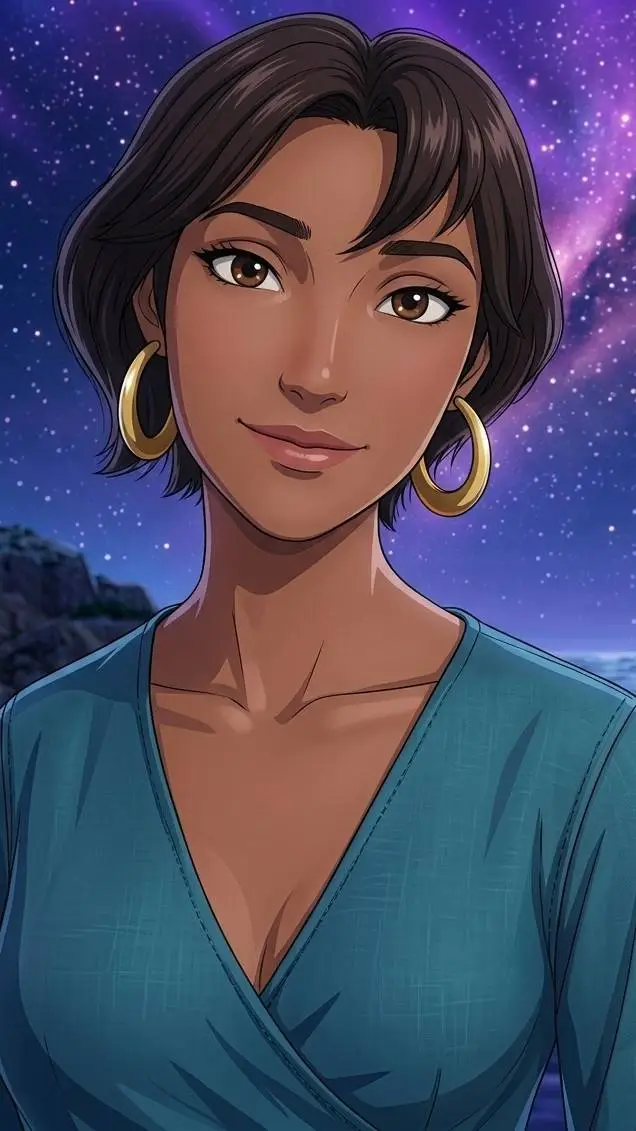 ai character: Marina background