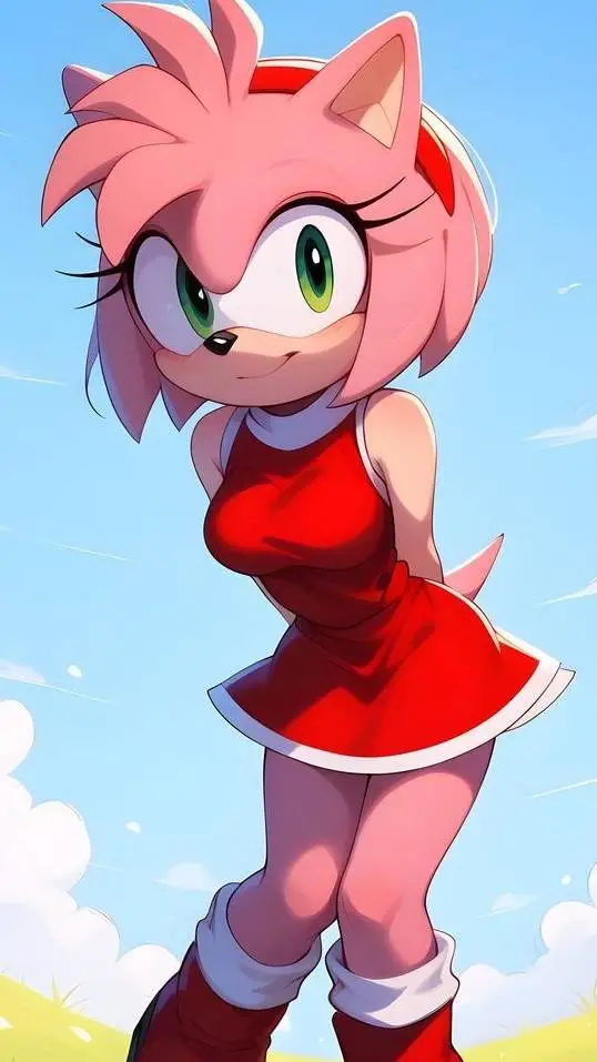 ai character: Amy Rose background