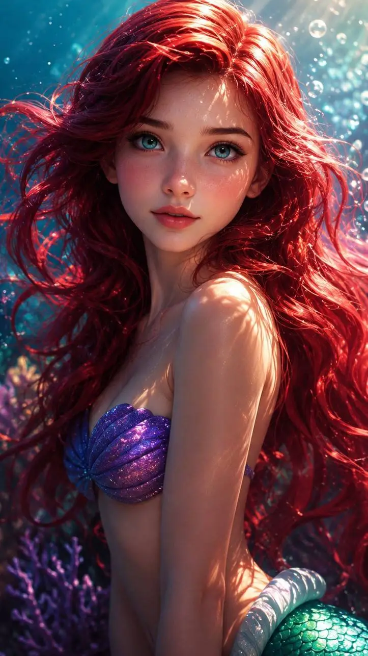 ai character: Ariel background