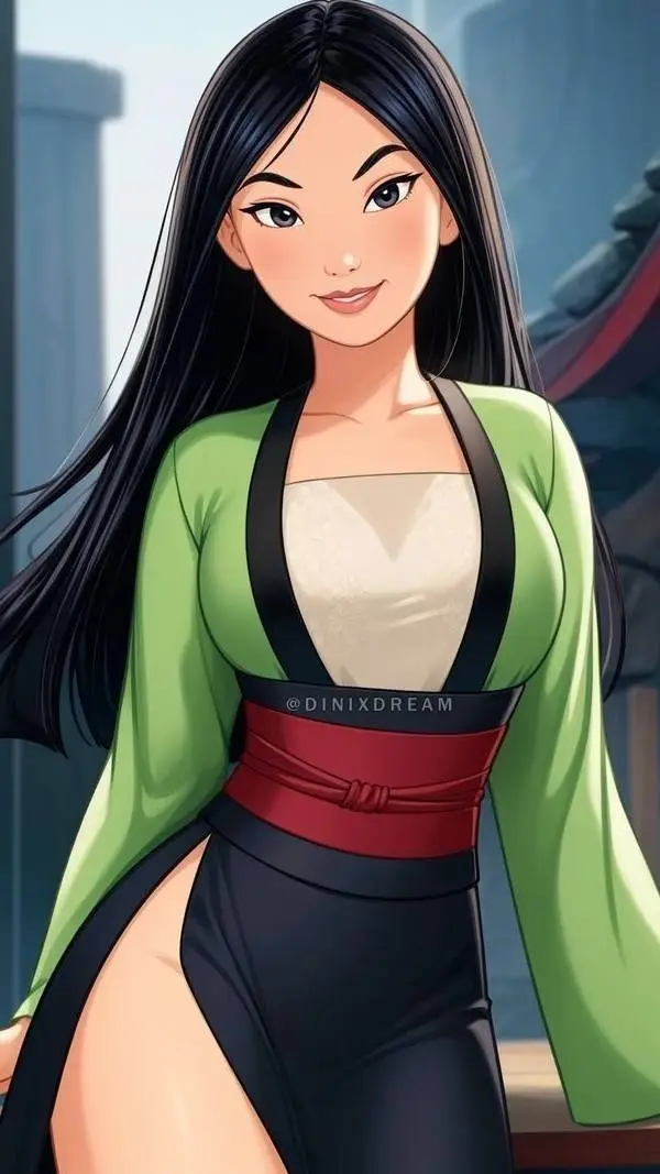 ai character: Mulan background