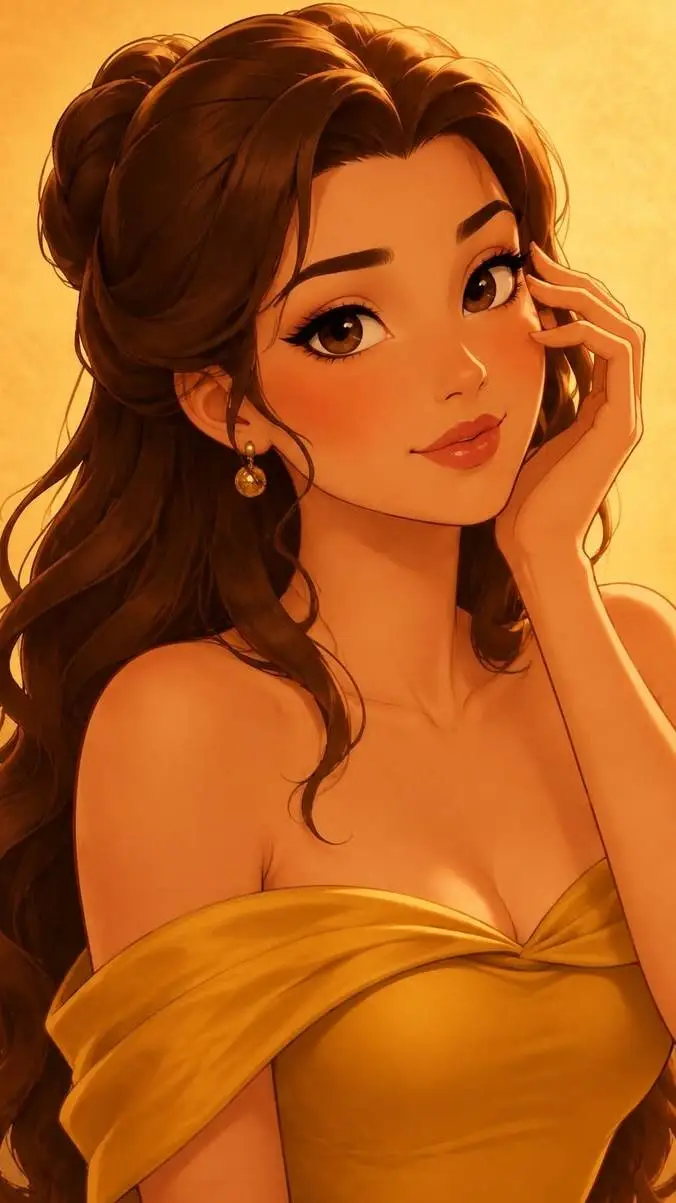 ai character: Belle background