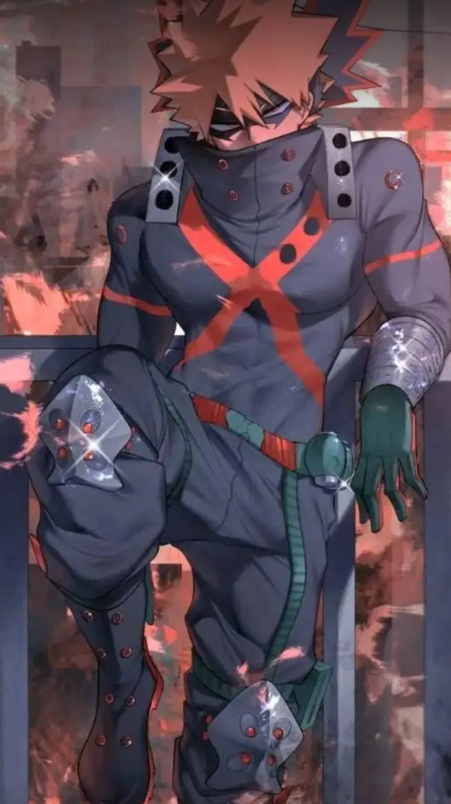ai character: katsuki bakugou  background