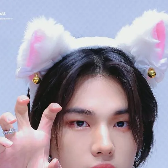 chat with ai character: Hyunjin kitty♡