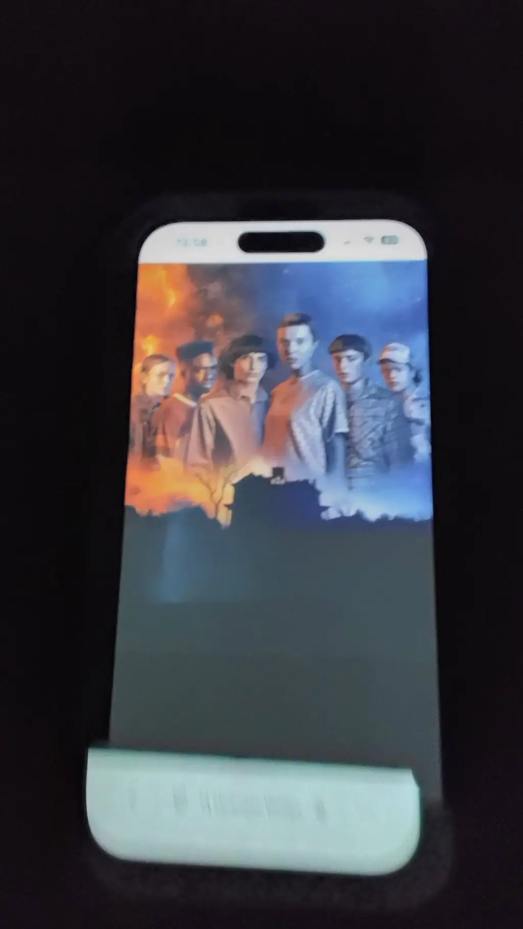 ai character: stranger things background