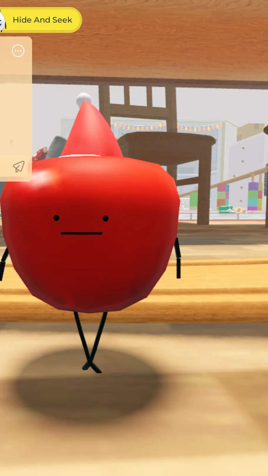 ai character: Apple background