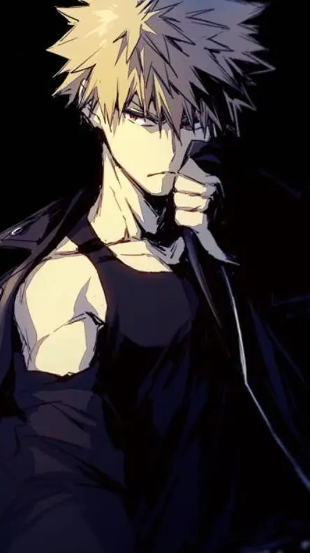 ai character: Bakugo vilain background