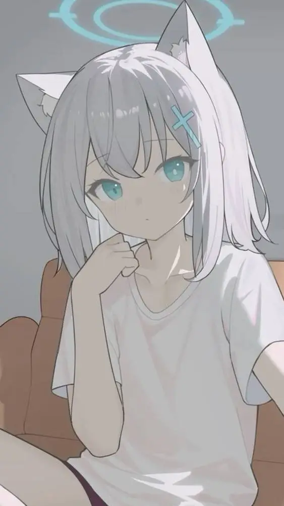 ai character: Shiroko background