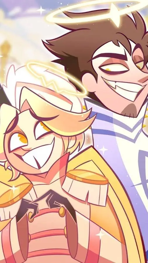 ai character: Adam and Abel  background