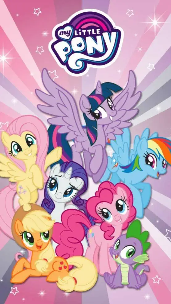 ai character: My little pony  background