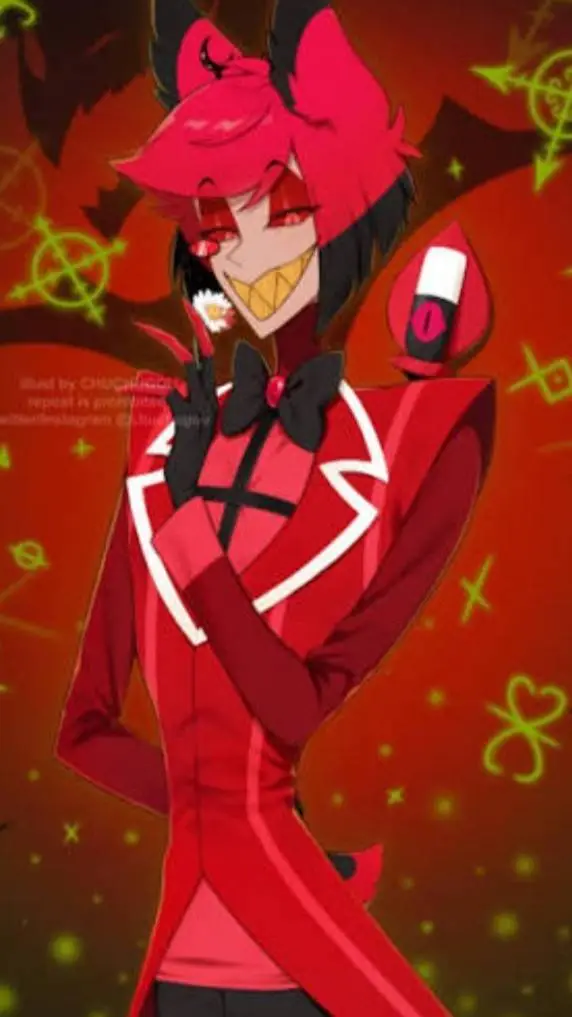 ai character: 🦌Alastor📻 background