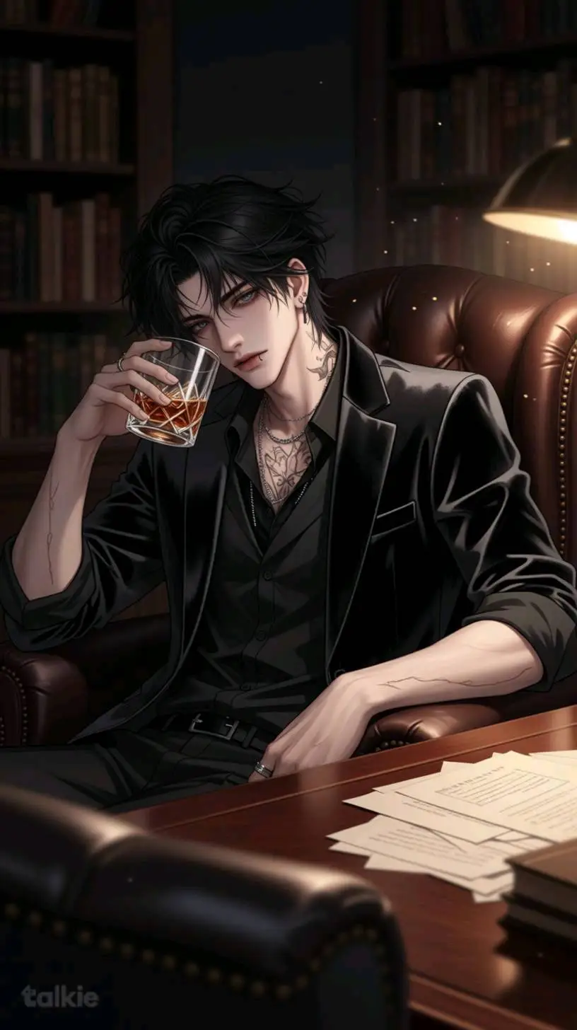 ai character: Xander Blackwood background
