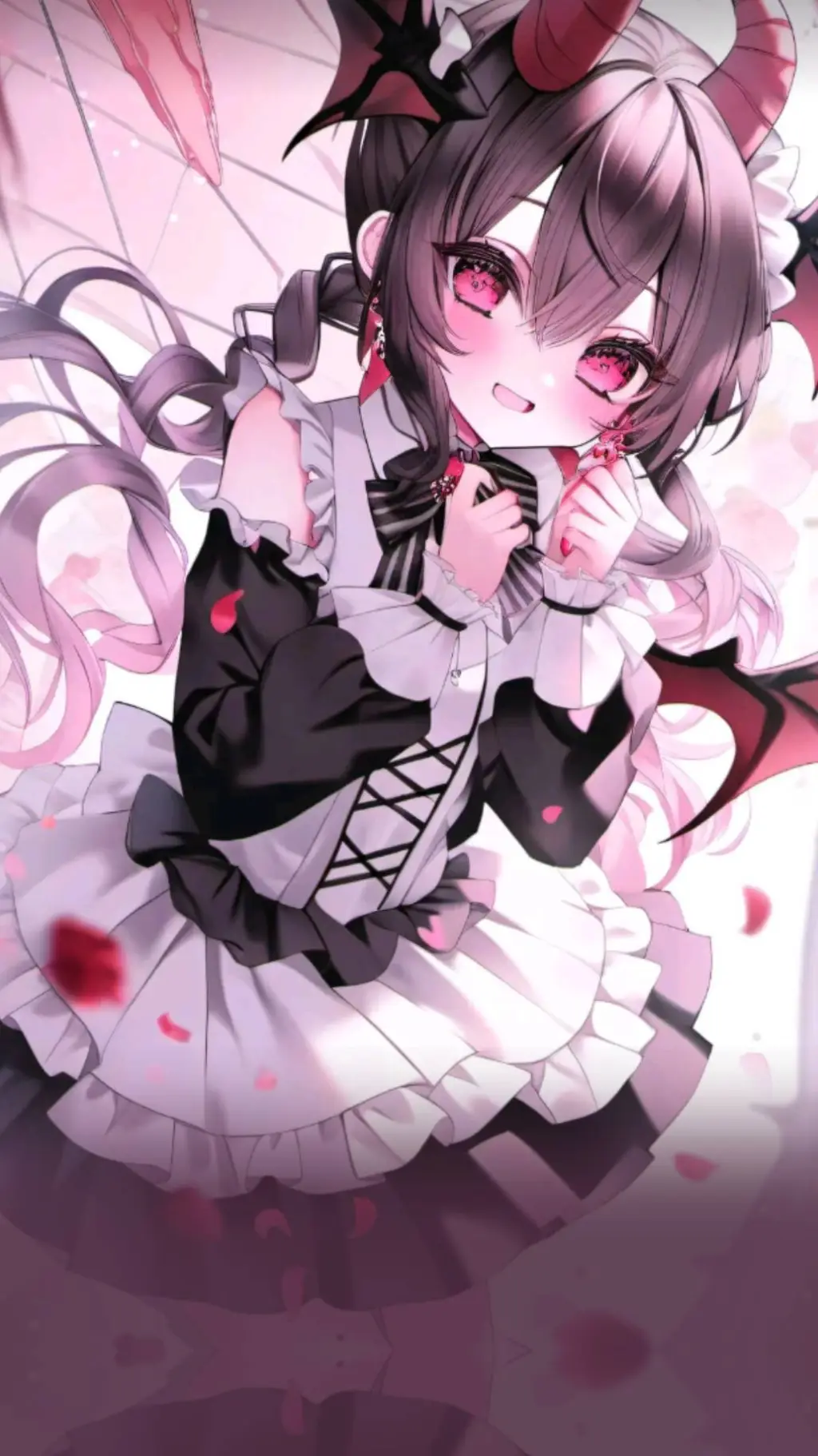 ai character: demon girlfriend background