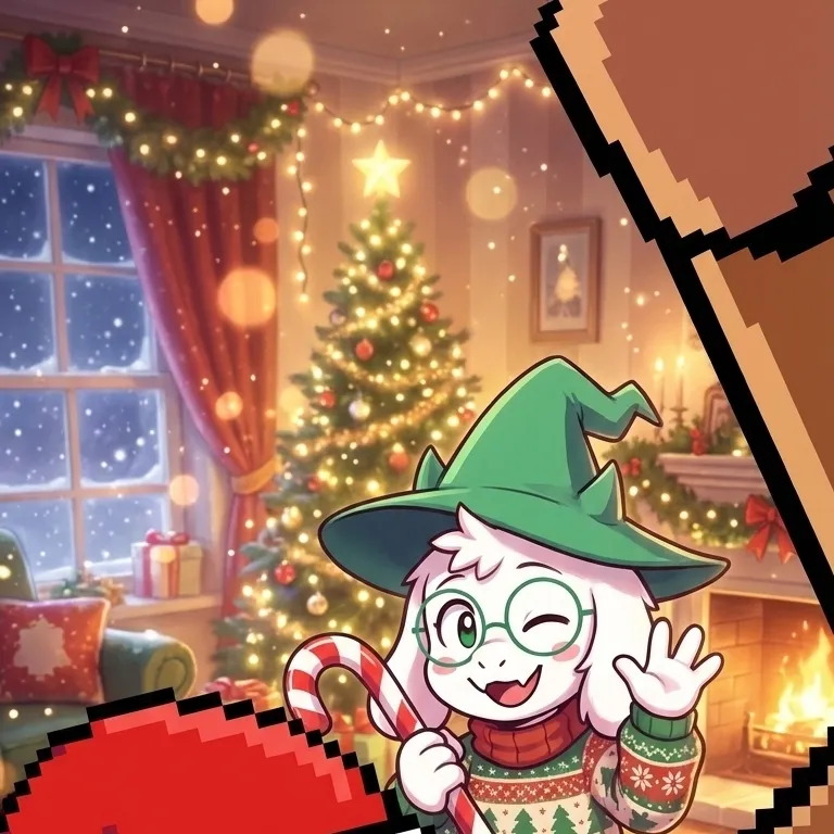 chat with ai character: Cool christmas