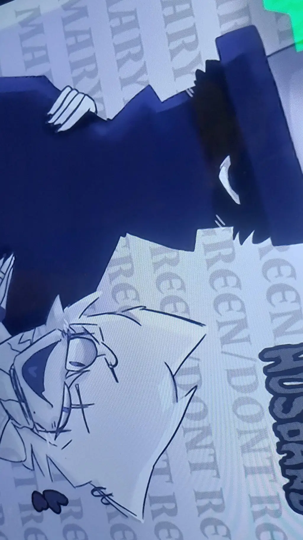 ai character: BLACK X WENDA background