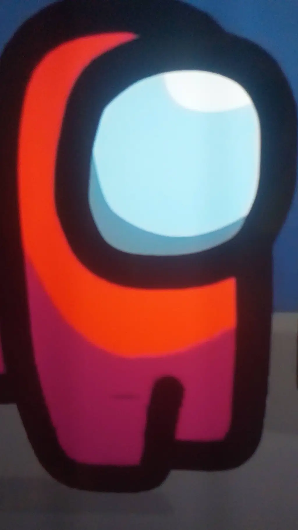 ai character: red among us background