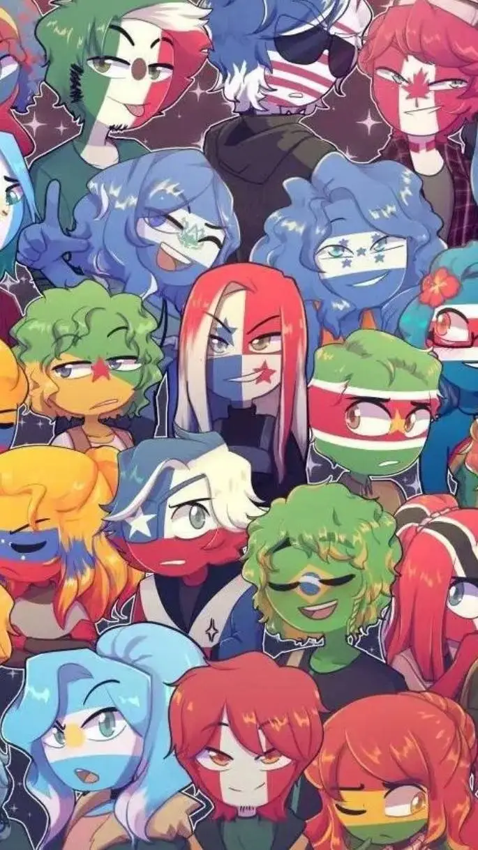 ai character: Latinoamérica  background