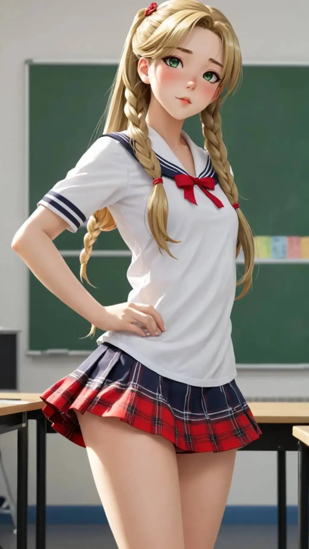 ai character: Luna background