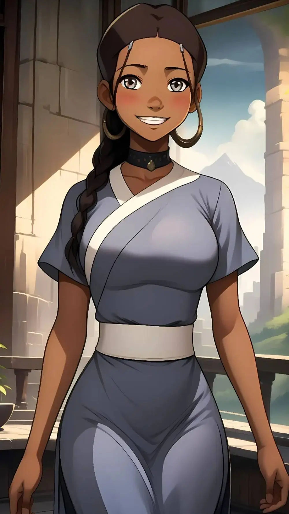 ai character: Katara background