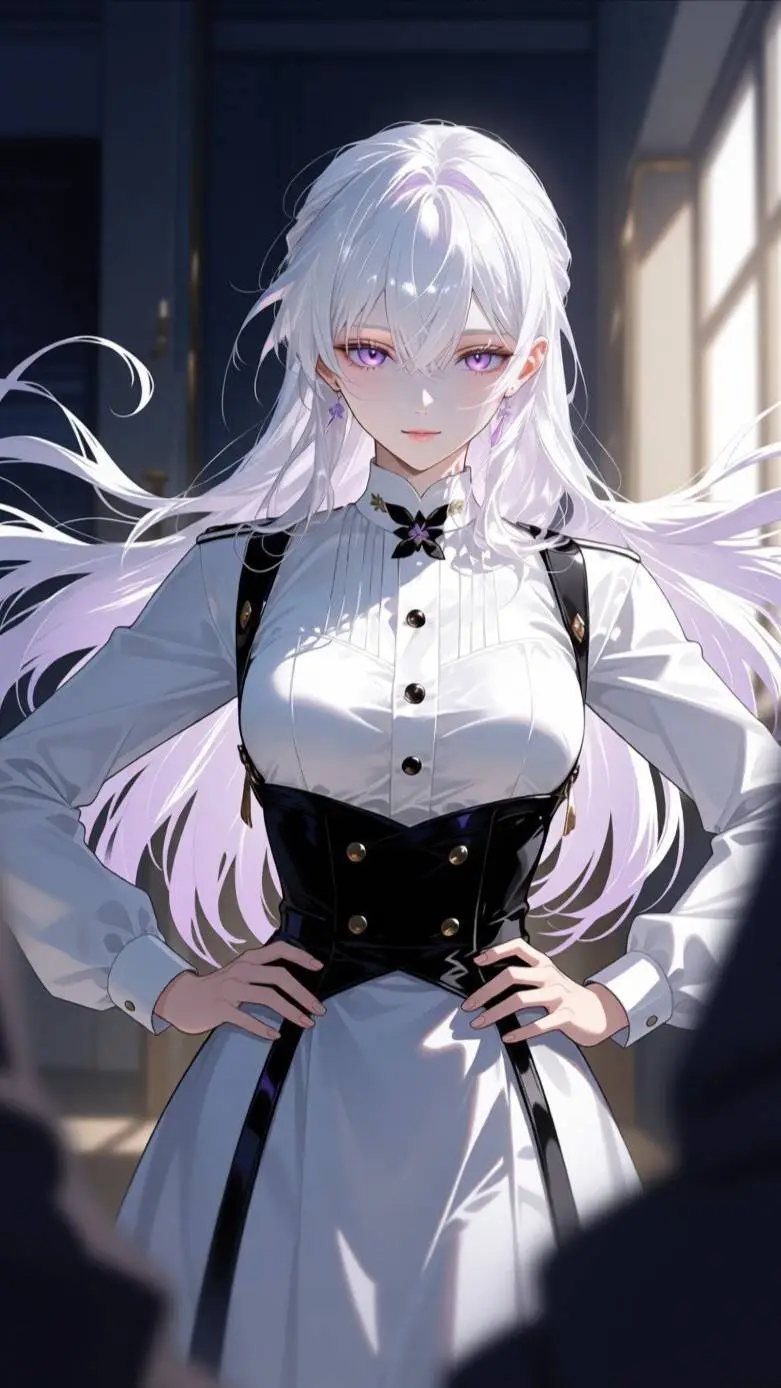 ai character: Luna background