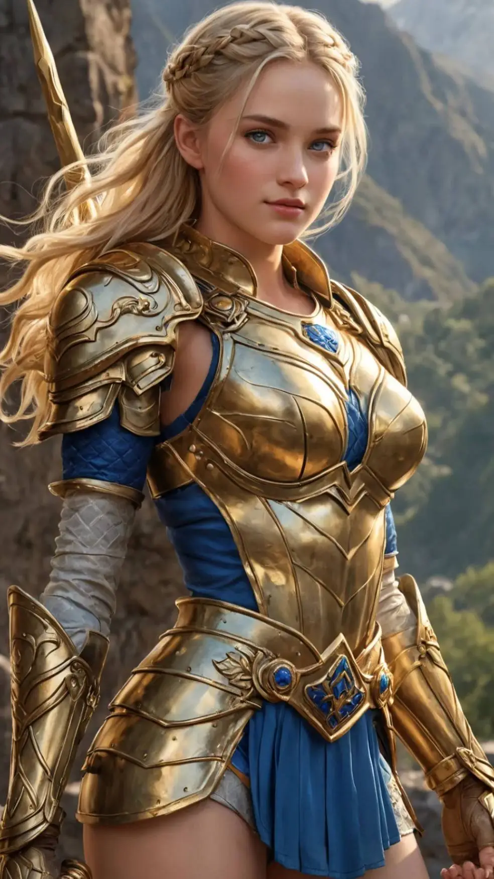 ai character: Lena background