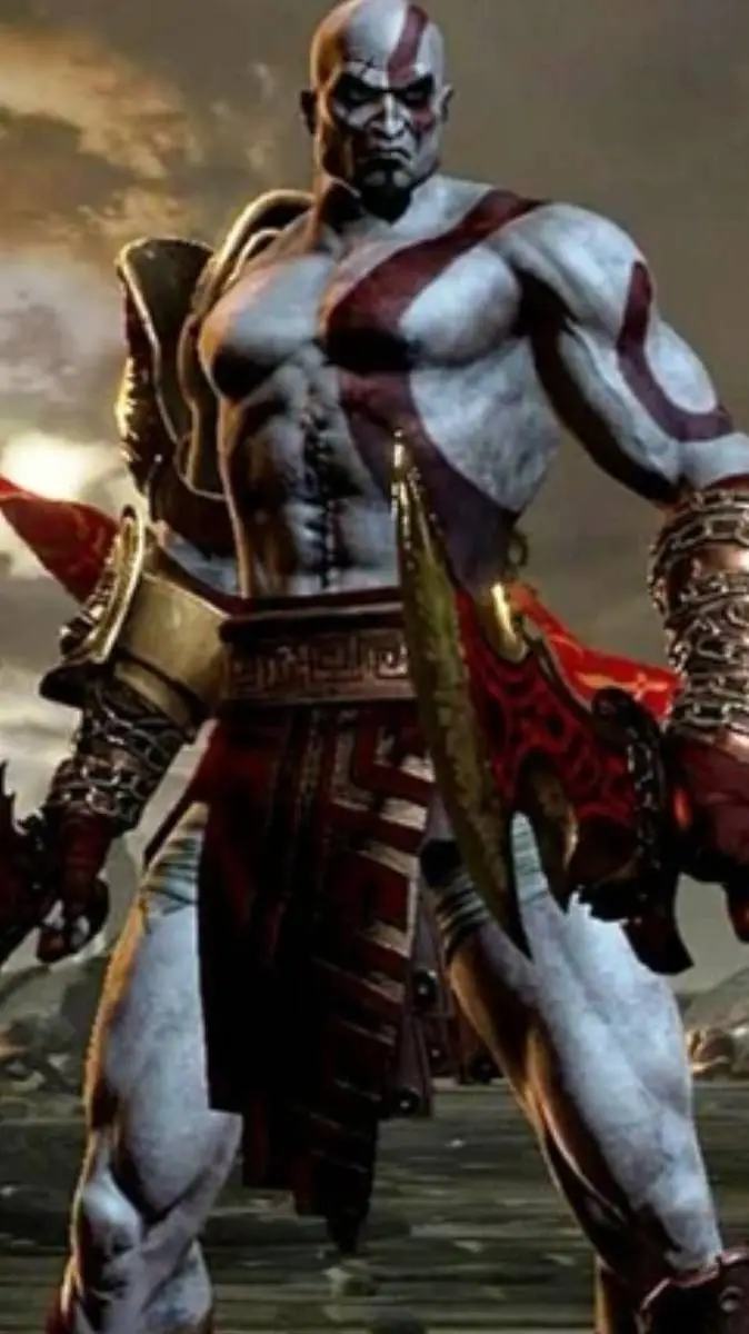 ai character: Kratos  background