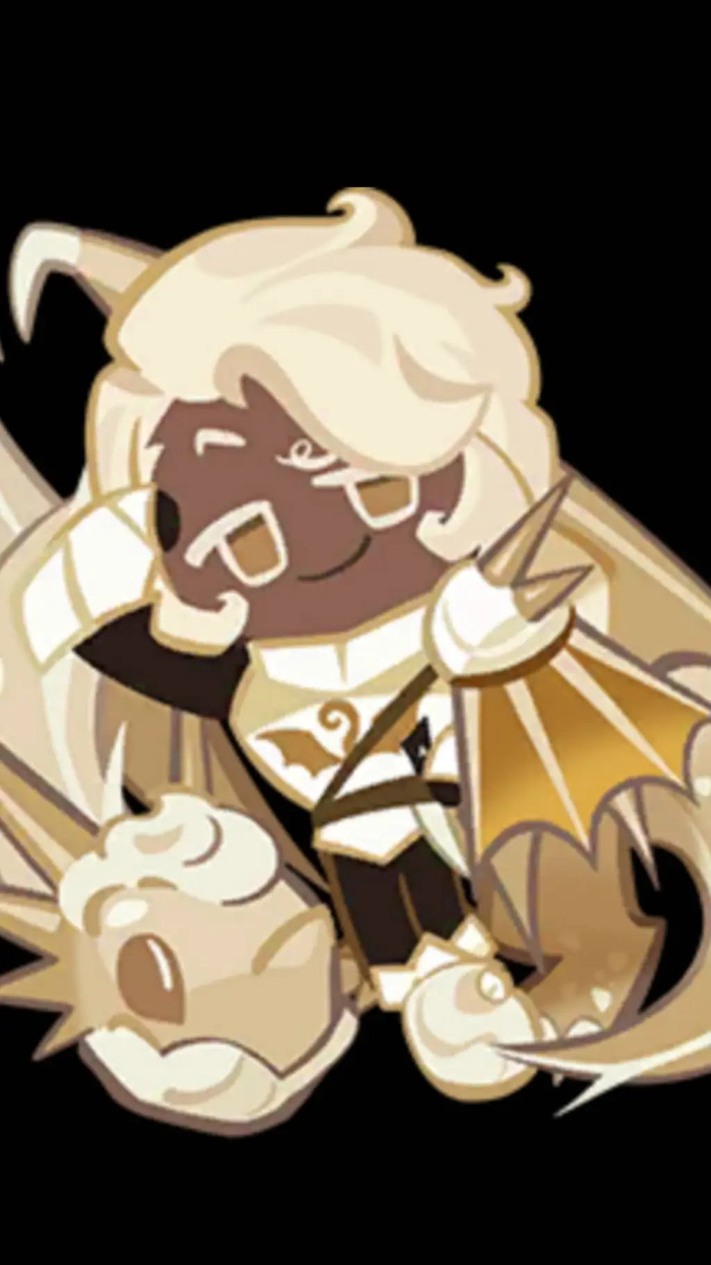 ai character: creme  background