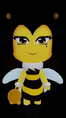 ai character: queenie background