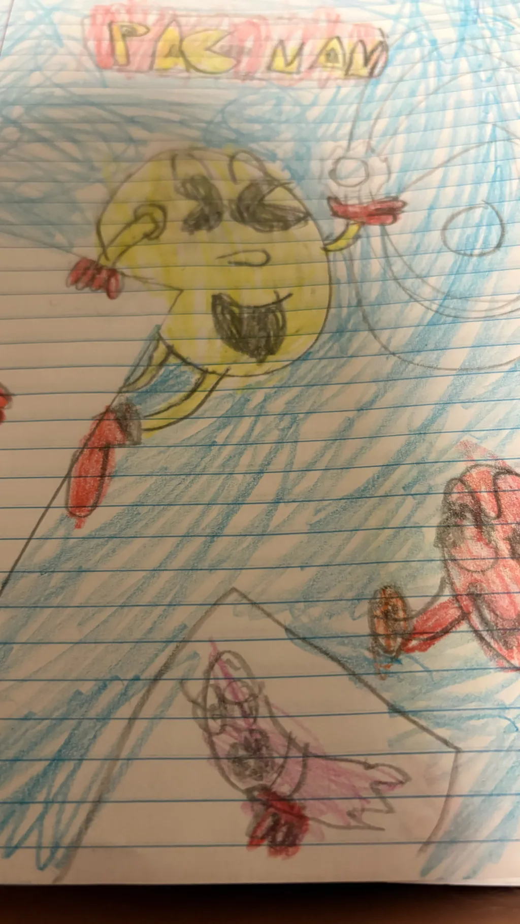 ai character: Pac-Man X a.p.￼ background