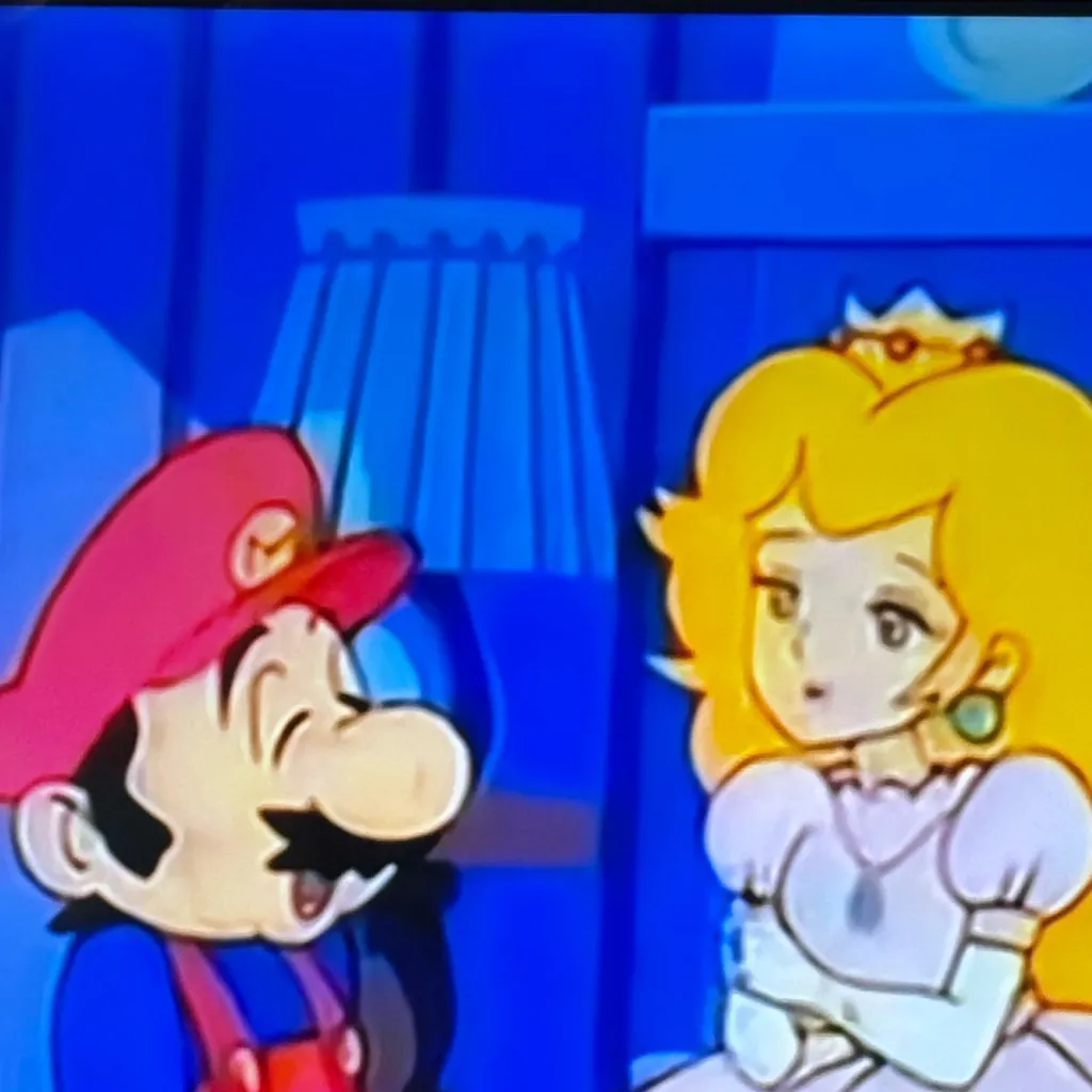 chat with ai character: Mario and peach