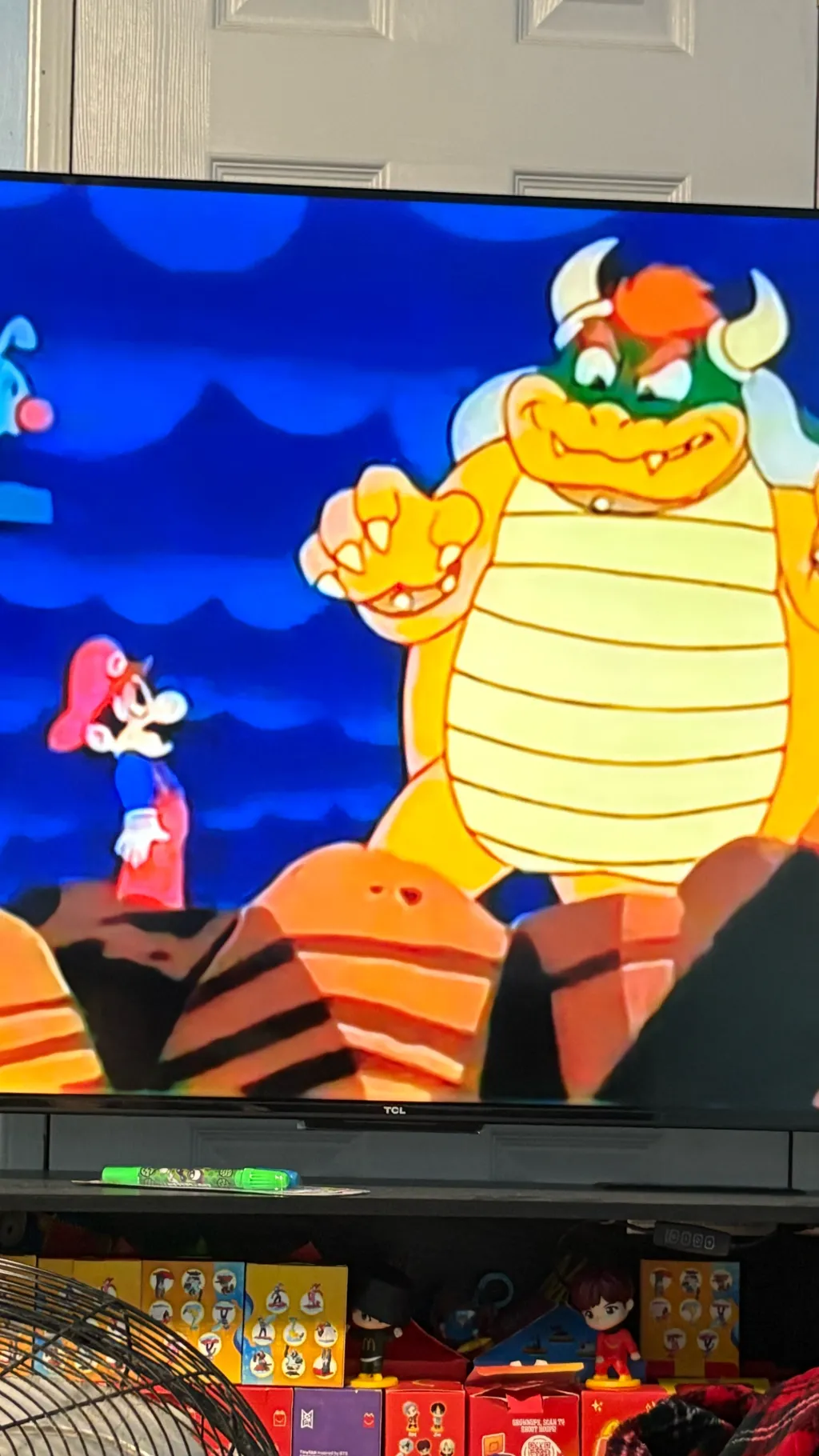 ai character: Mario VS Bowser ￼ background