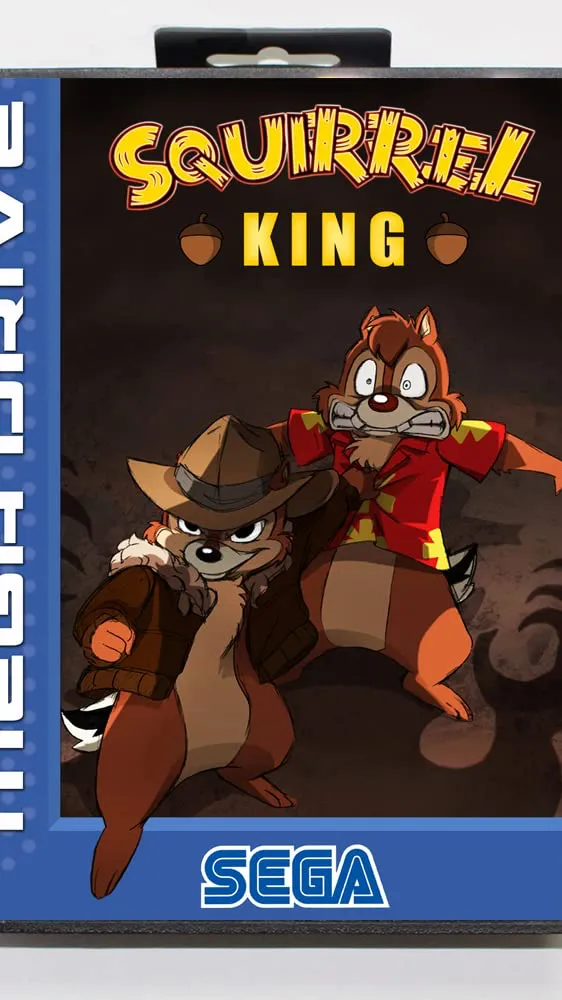 ai character: Squirrel king background