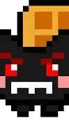 ai character: nyan cat lost in s background