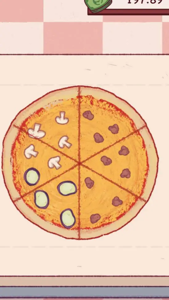 ai character: pizza (azzip) background