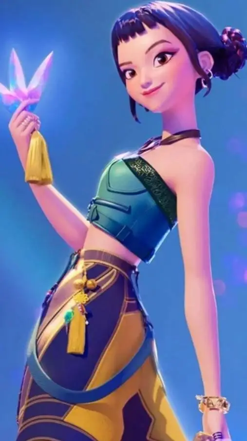 ai character: Zoey background