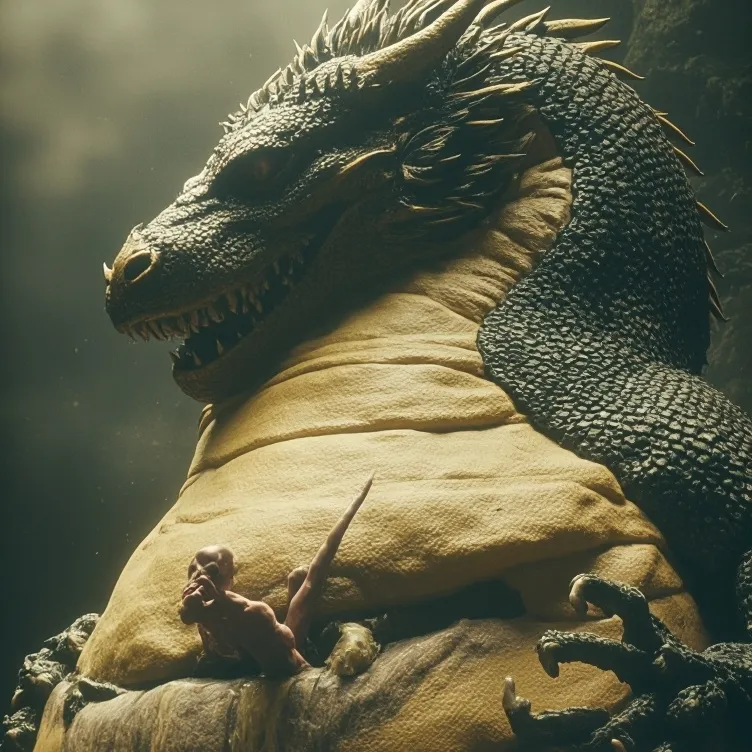 chat with ai character: fat dragon 