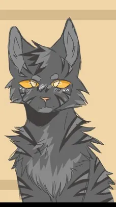 ai character: Graystripe  background
