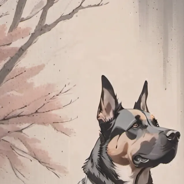 chat with ai character:  service dog