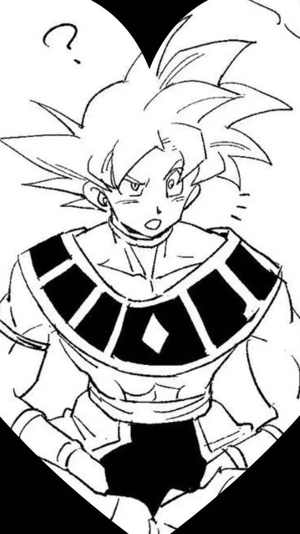 ai character: 💔Goku💔 background