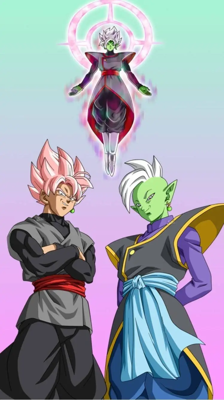 ai character: Goku black y zamas background