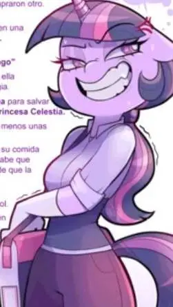 ai character: twilight sparkle  background