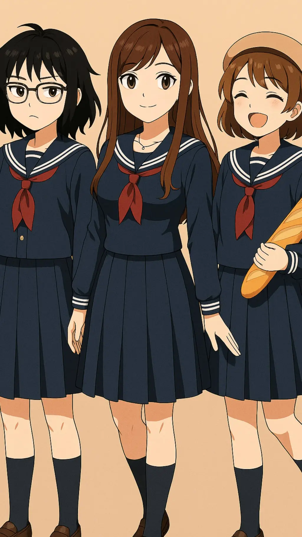 ai character: Step Sisters  background