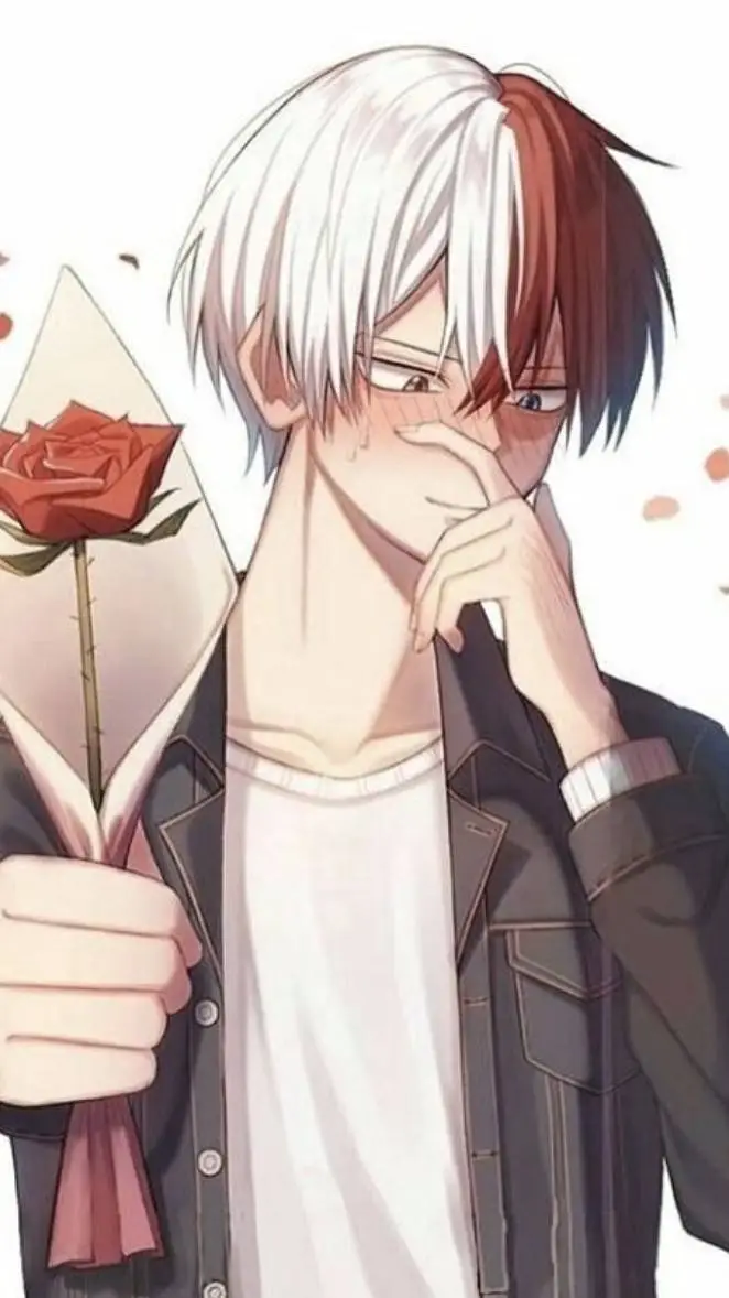 ai character: shoto todoroki background