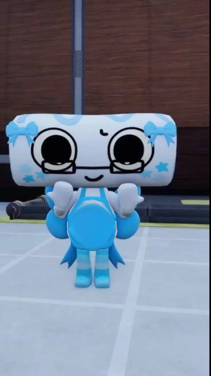 ai character: cosmo enbarazado  background