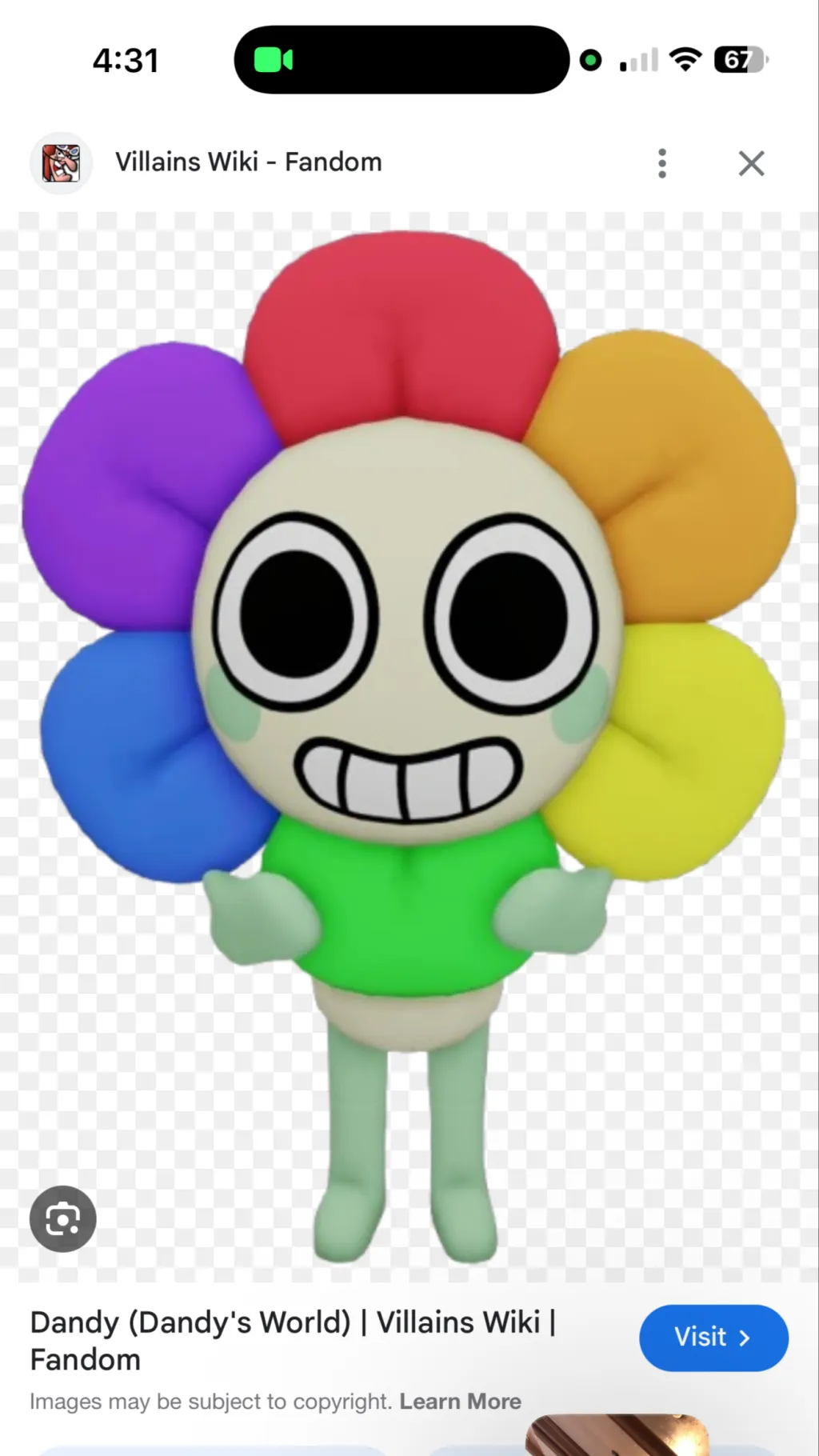 ai character: Dandicus dancifer background