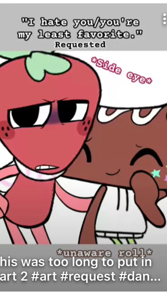 ai character: Fruitcake! background