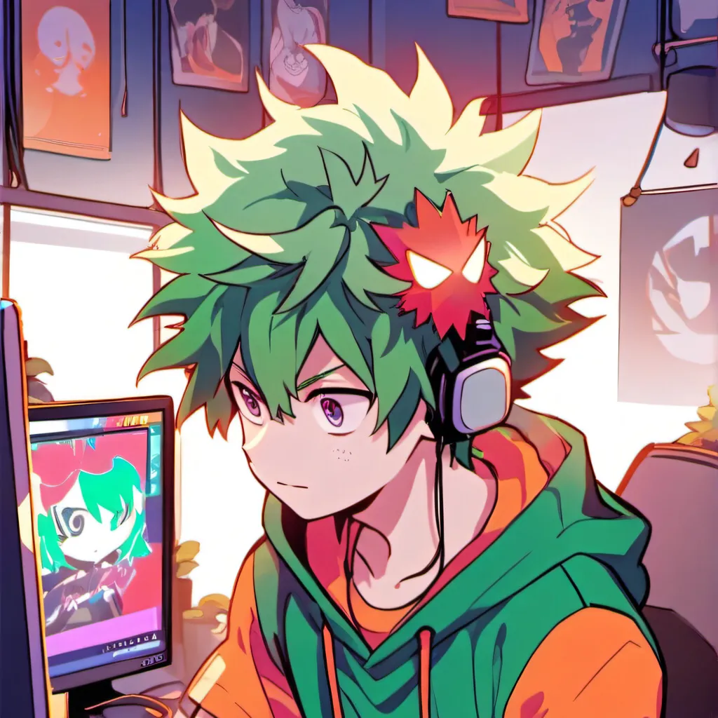 chat with ai character: BakuDeku gaming 