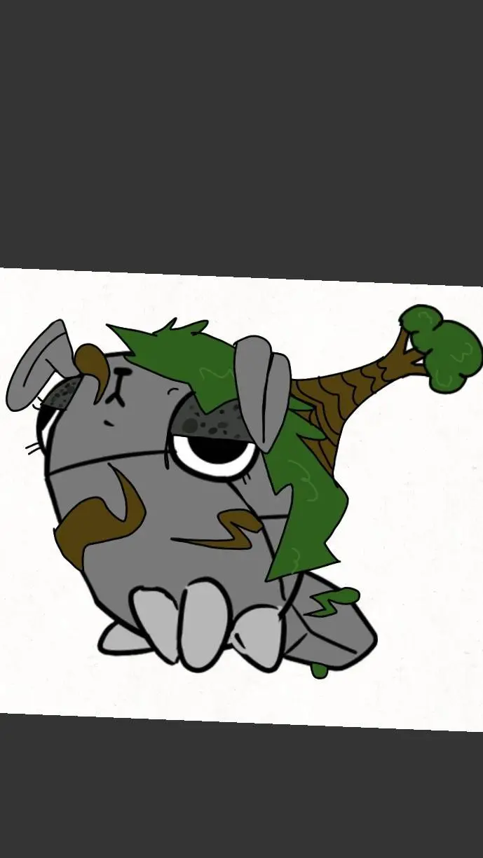 ai character: spruce  pebblesona background