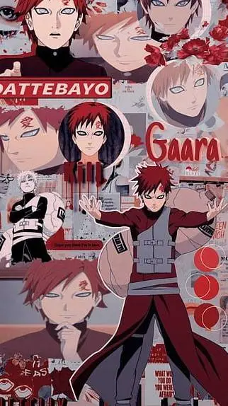 ai character: Gaara🥀 background