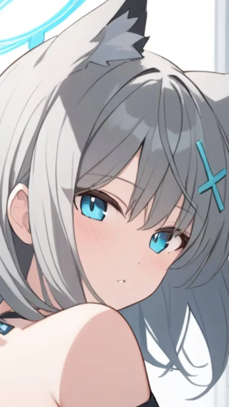 ai character: shiroko background